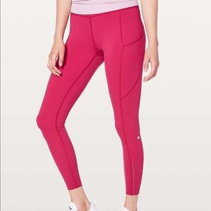 Lululemon Fast and Free HR 7/8 Tights